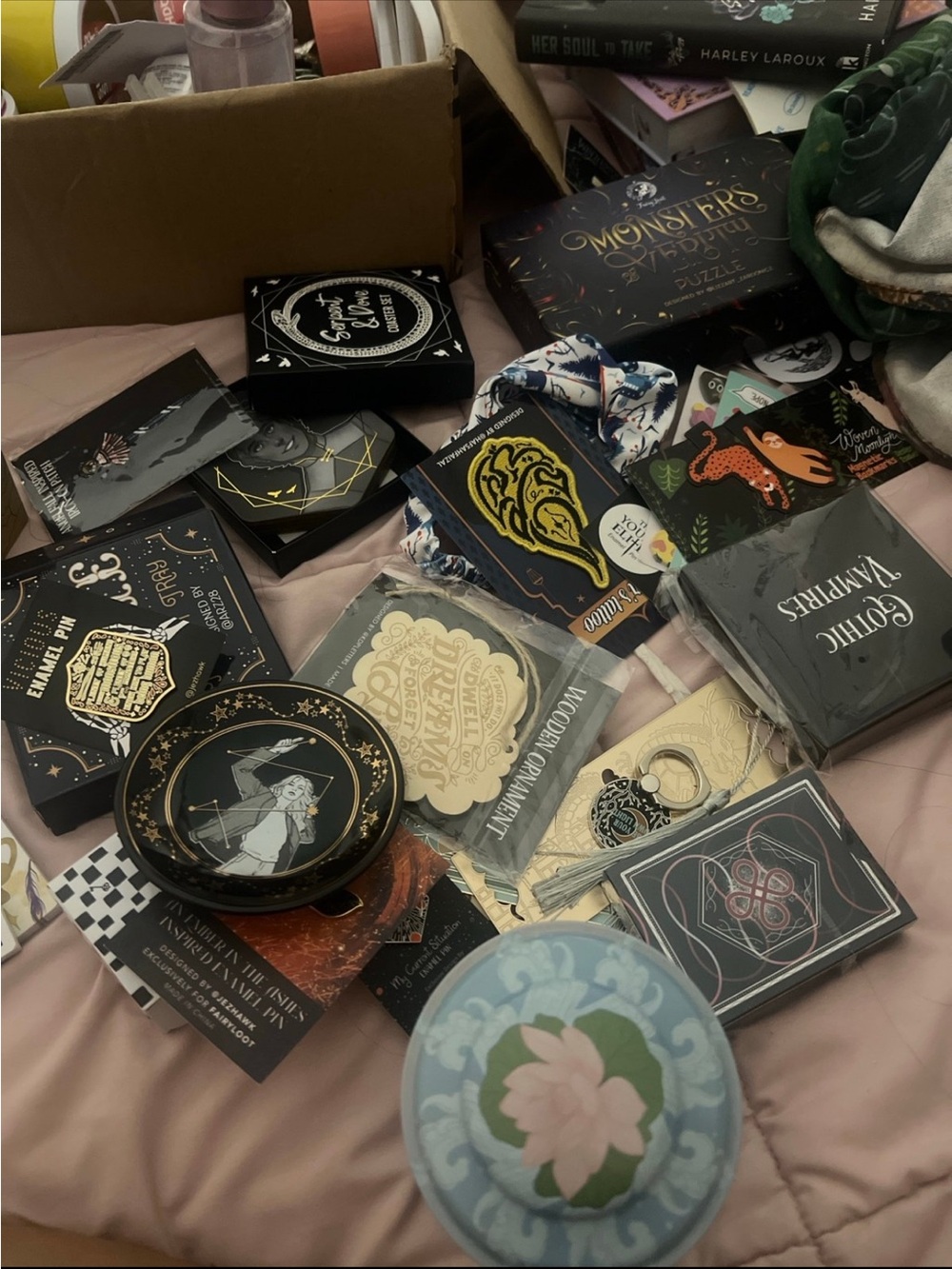 Fairyloot goodies various sell cheap need them off my hand help asap